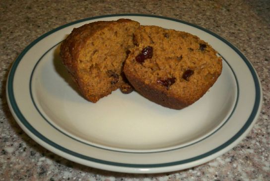 Pumpkin Pie Cranberry Muffins