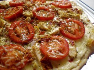 Chicken Ranch Pizza