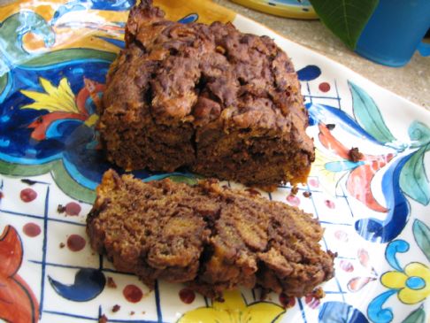 Chocolate Chunk Pumpkin Bread