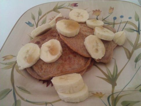 Banana Almond Pancakes