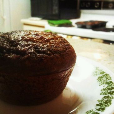 Double Dark Cinnamon Chocolate Protein Muffins