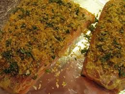 Panko Crusted Salmon for 2