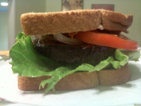 Egg Plant Sandwich