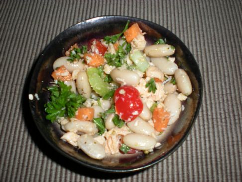 Salmon Bean Salad