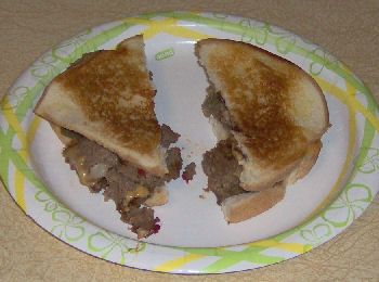 Grilled Meatloaf Sandwich