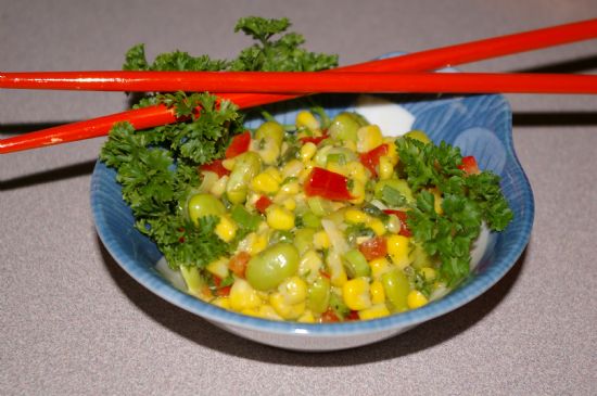 Edamame and Corn Salad