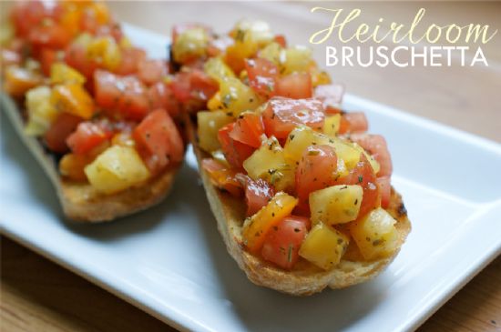 Heirloom Bruschetta