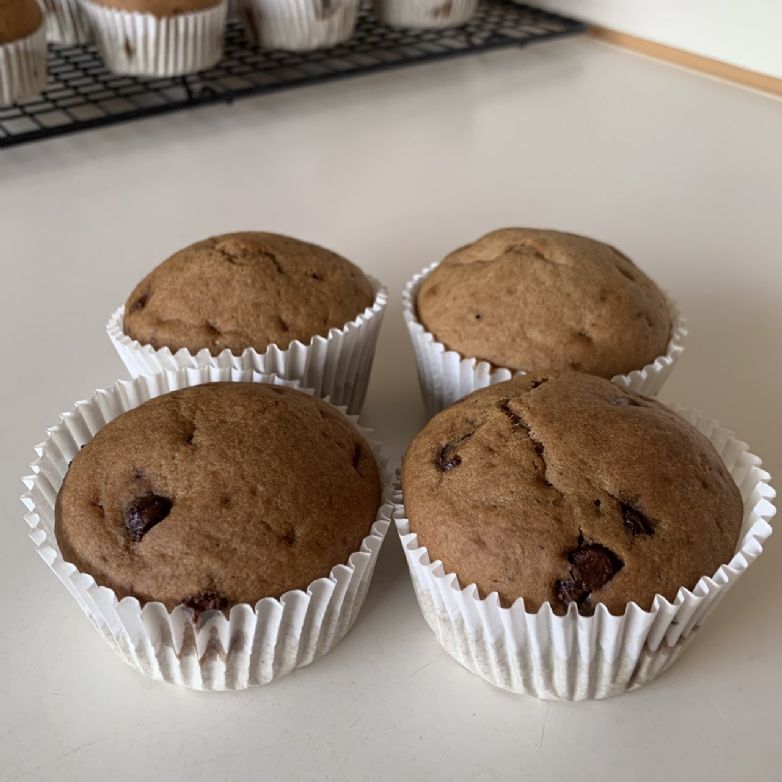 Sweet n' Sourdough Raisin Spice Muffins