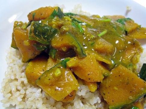 Coconut Milk and Kabocha Curry