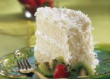 Key Lime Coconut Angel Cake