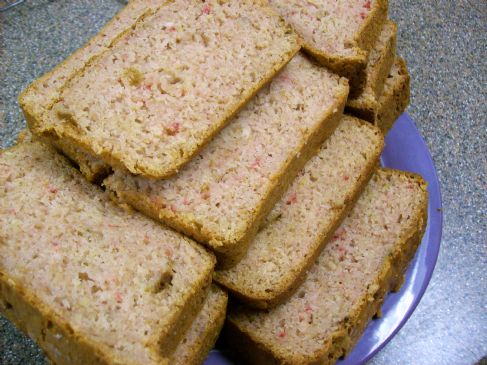 Strawberry Banana Oatmeal Bread