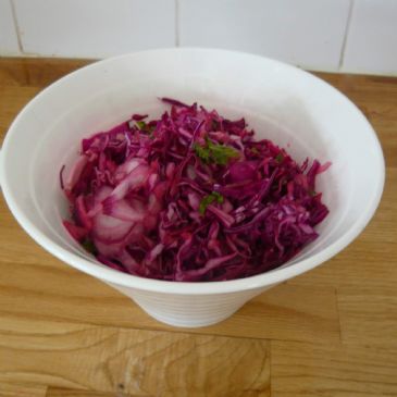 Fresh Red Cabbage Pickle