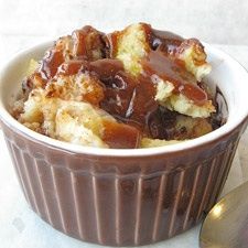 Microwave Bread Pudding in a Mug