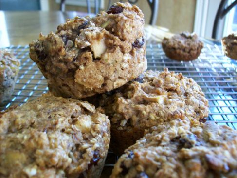 Rye-Oh-My Apple Muffins