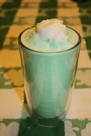 Shamrock Cake Batter Protein Shake