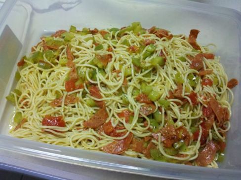 Pepperoni Spaghetti