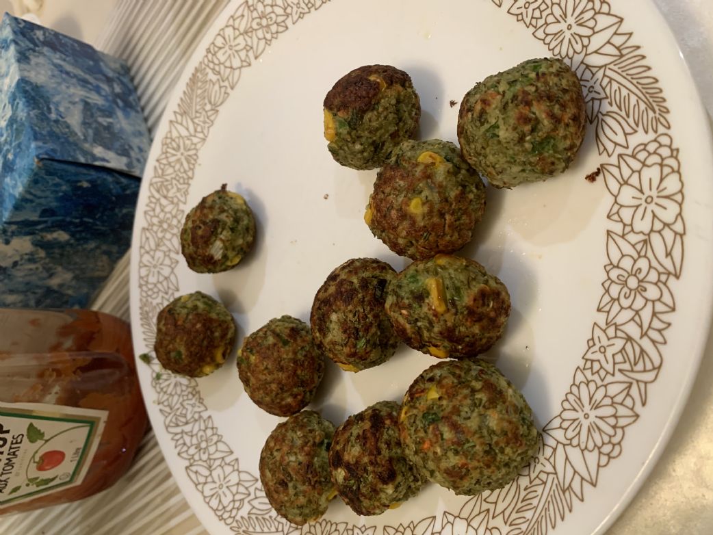 Green Moong Pakora Curry - PBDAVE - Gujarati Style