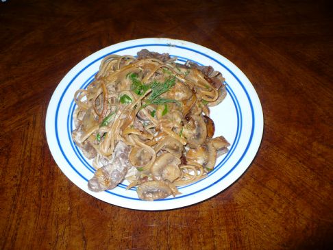 Low Carb Stroganoff