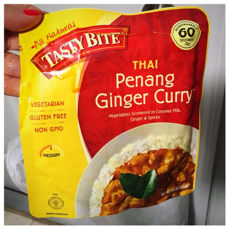 Brown Rice with Thai Penang Ginger Curry