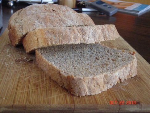 100% whole grain wheat bread