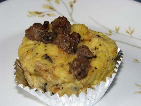 Egg and Sausage Grab and Go Muffins