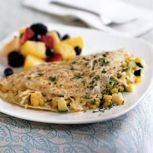 Omelet with Summer Vegetables