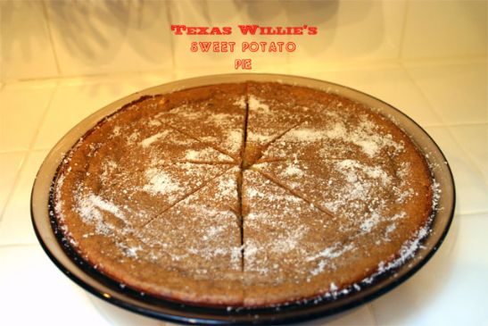 Texas Willie's Sweet Potato Pie