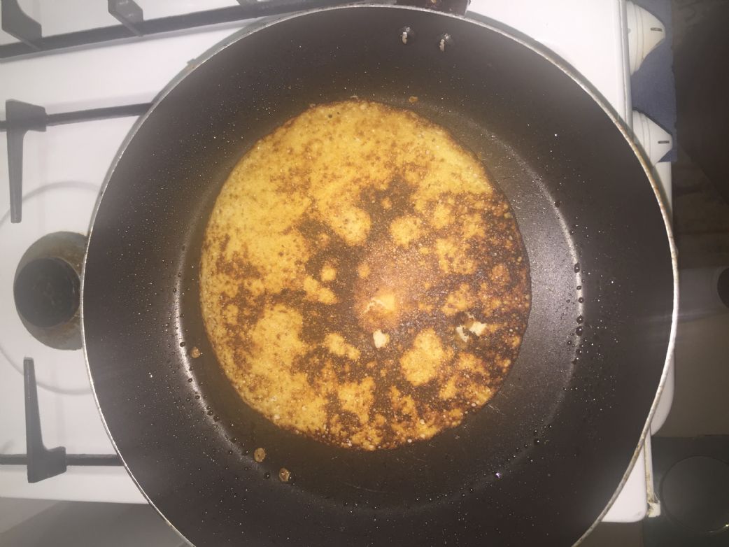 Flourless Banana Flaxseed Pancake