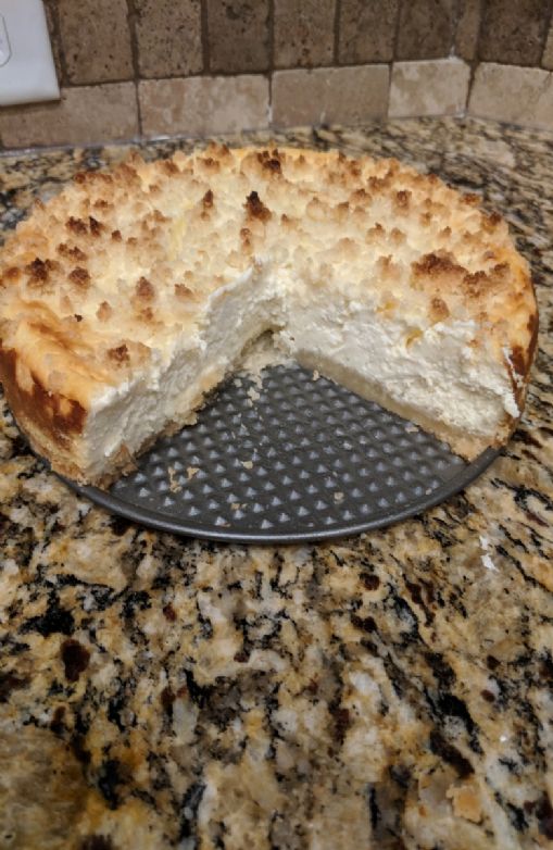 Lemon Cheesecake-Low Carb Crust