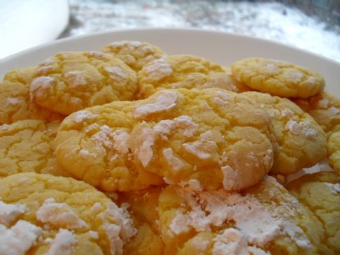 Easy Lemon Crinkle Cookies