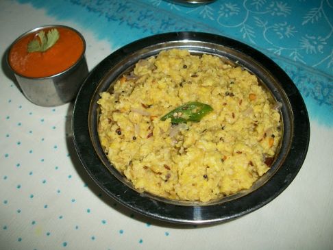 Moong dal spinach with oats
