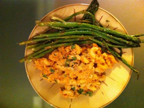 Tuna Pasta Salad with Sesame Asparagus