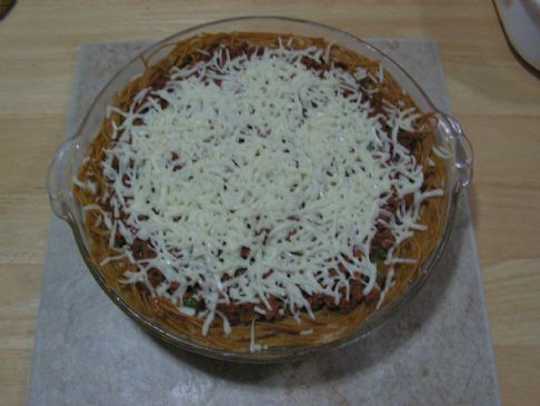 Turkey Spaghetti Pie
