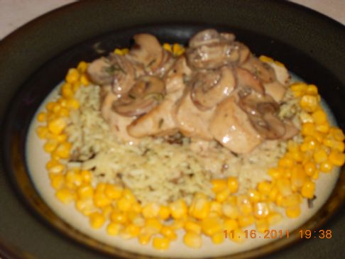 Jessica's Tarragon Chicken and Wild Rice