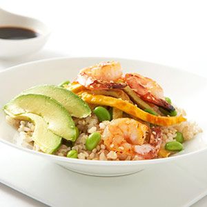 Shrimp and Avocado Bowl