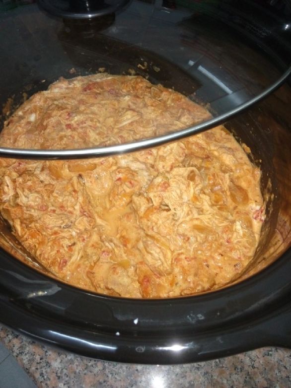 Modified Chicken Salsa with Labaneh
