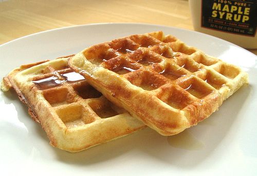 Simple Homemade Waffles