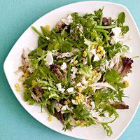 Baby Greens with Chicken and Goat Cheese