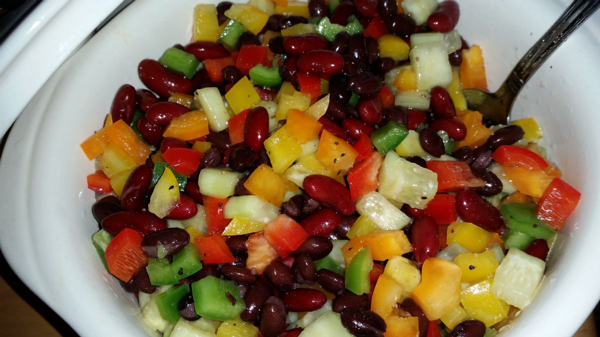 Bean and Pepper Salad