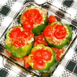 Annie's Stuffed bell Pepper