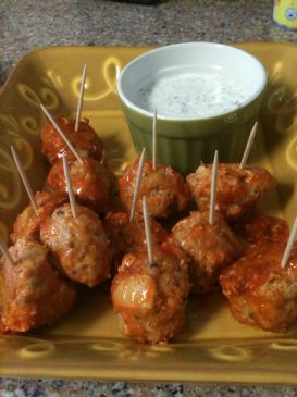 Buffalo Chicken Meatballs