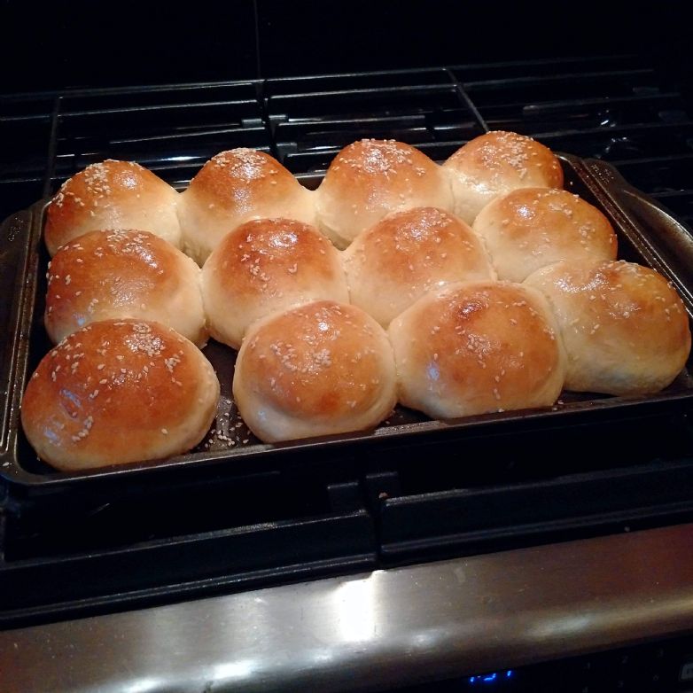 Heathers Hamburger Rolls