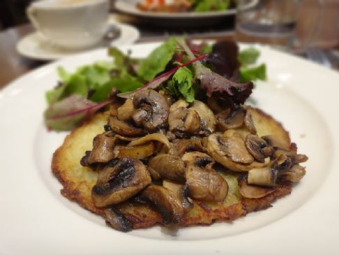 Rosti with Mushrooms