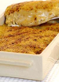 Chicken Bake with Cheesy Mustard Topping
