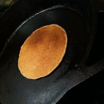 Vegan Basic Whole Wheat Pastry Flour Pancakes