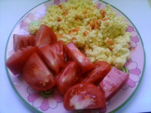 Egg and Cottage Cheese Scramble