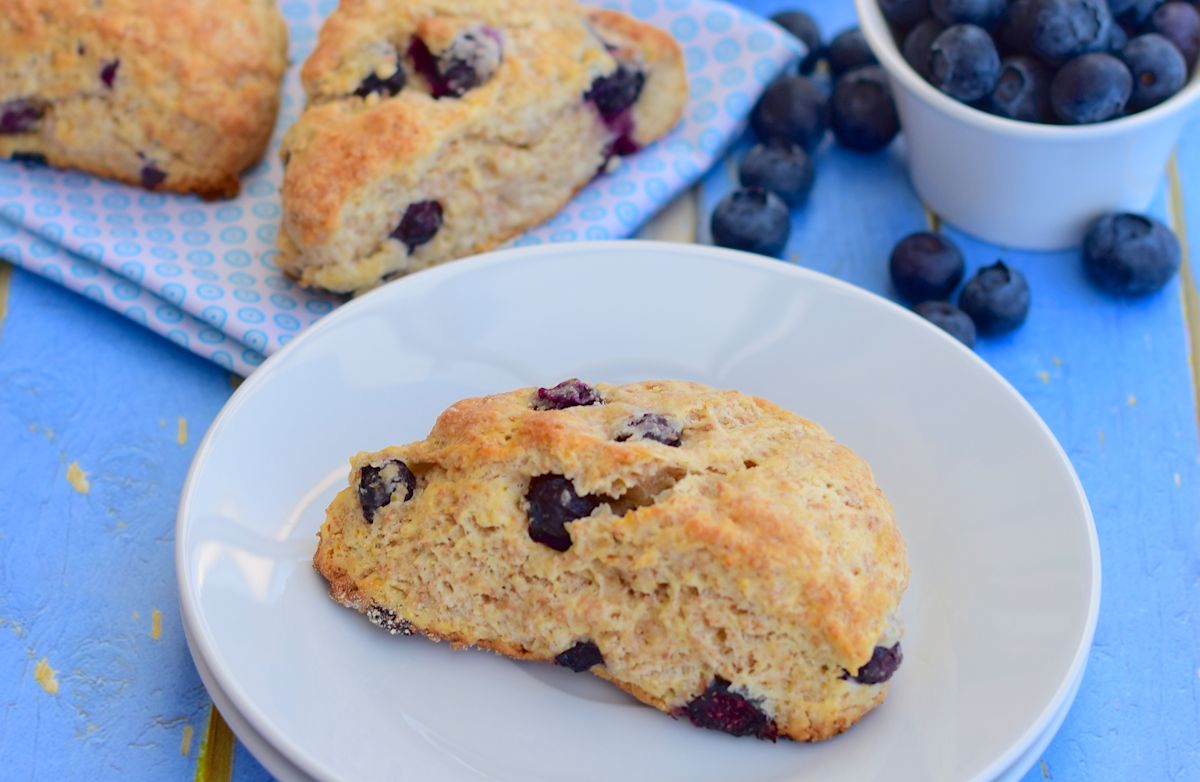 Healthy Blueberry Scones