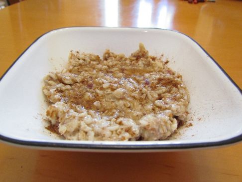 TK's Almond Oatmeal (breakfast for the week)