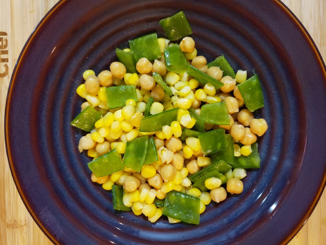 Cumin Lime Chickpea Salad