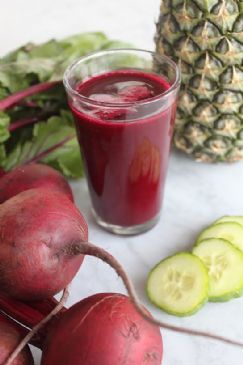 Spicy-Sweet Beet Juice Smoothie